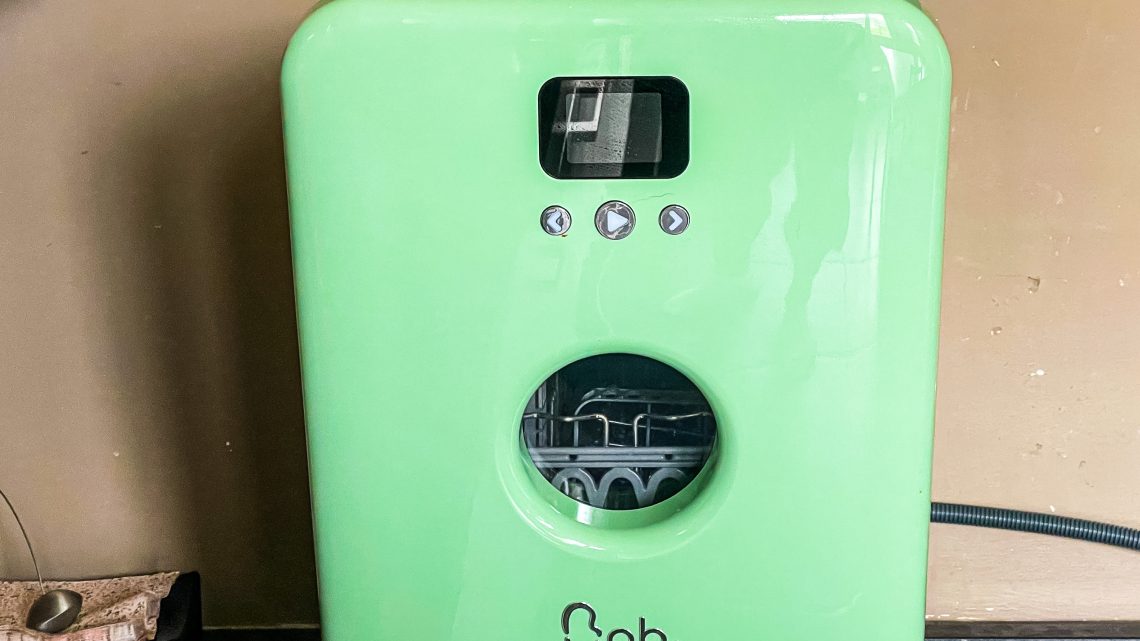 Het schattigste mini afwasmachine Bob